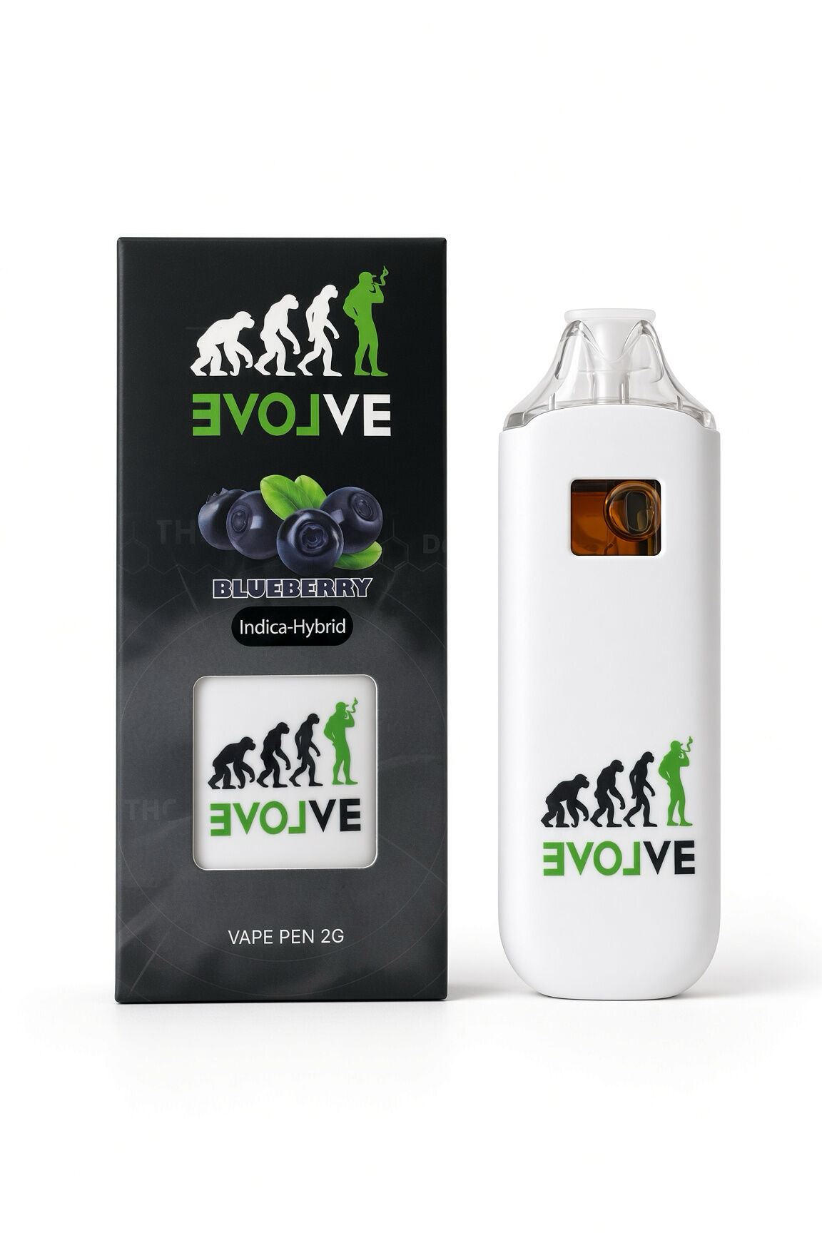 Evolve THC Vape Blueberry flavour